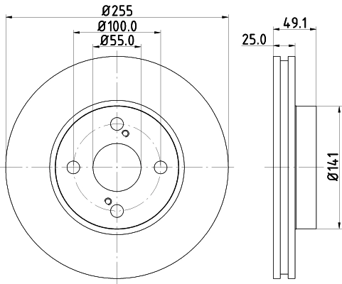 Disc frana