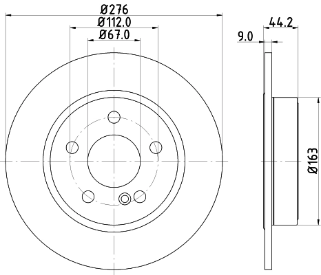 Disc frana