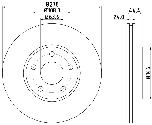 Disc frana