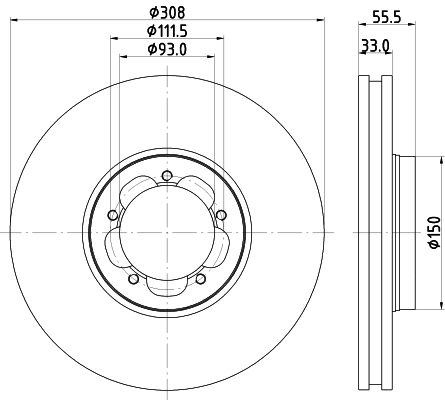 Disc frana