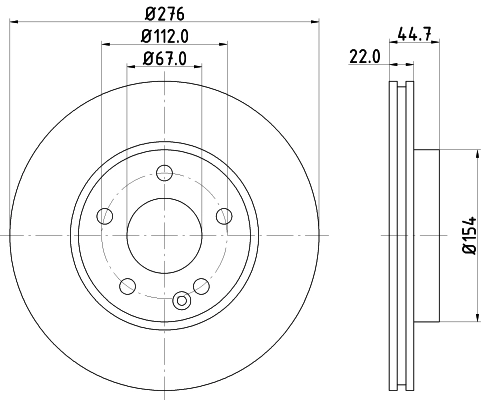 Disc frana