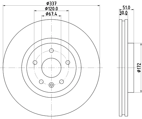 Disc frana
