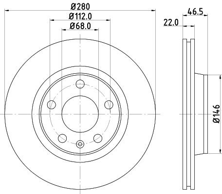 Disc frana