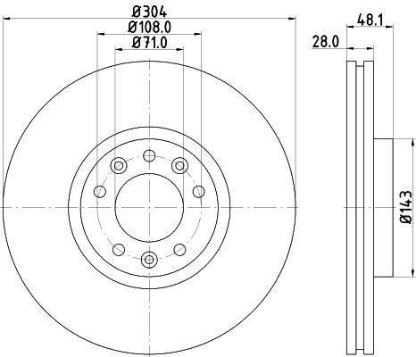 Disc frana