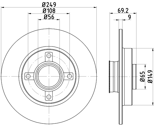 Disc frana