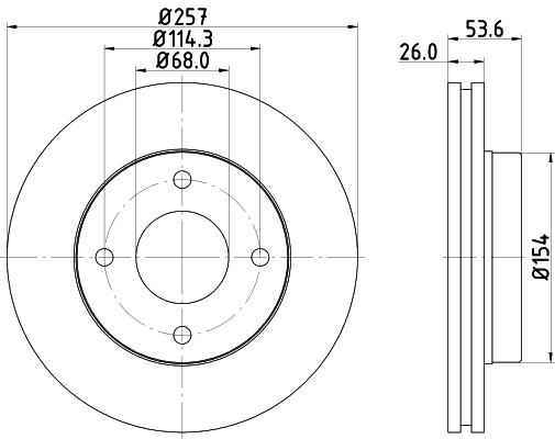 Disc frana