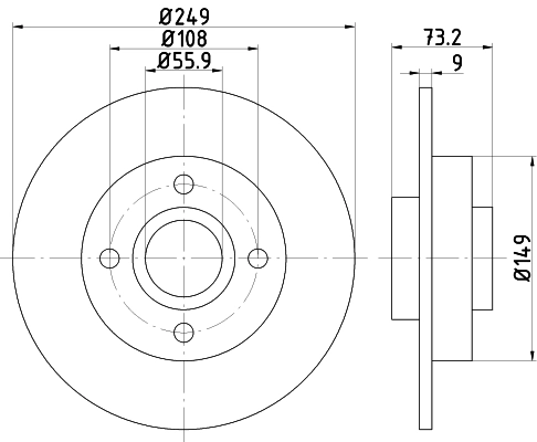 Disc frana
