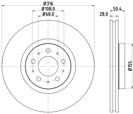 Disc frana