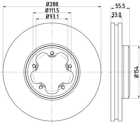 Disc frana