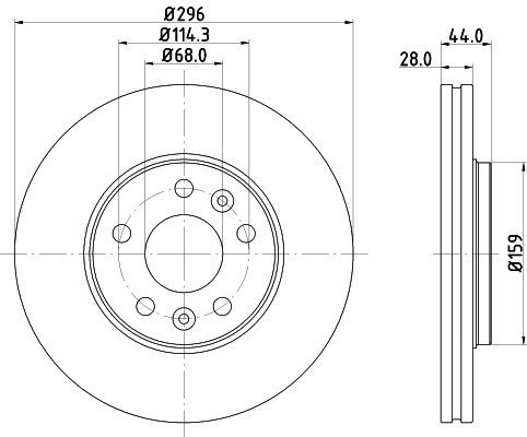 Disc frana