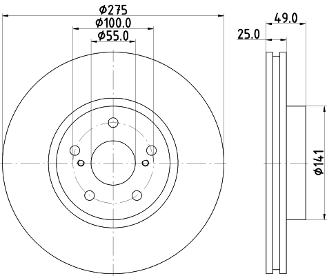 Disc frana