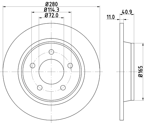 Disc frana