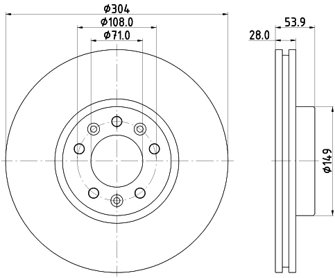 Disc frana
