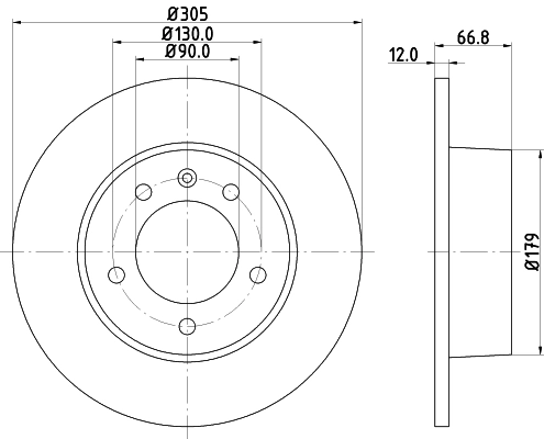 Disc frana
