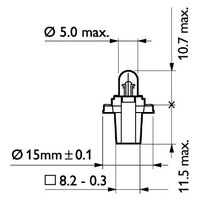 Bec lumini bord