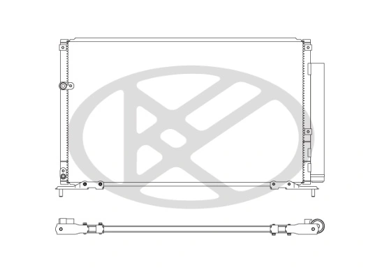 Radiator climatizare