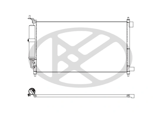 Radiator climatizare