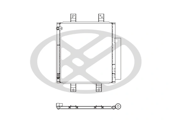 Radiator climatizare