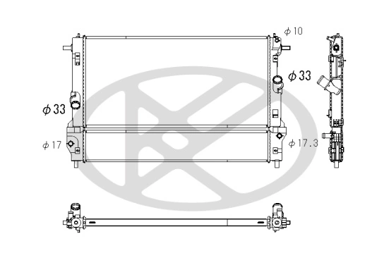 Radiator, racire motor