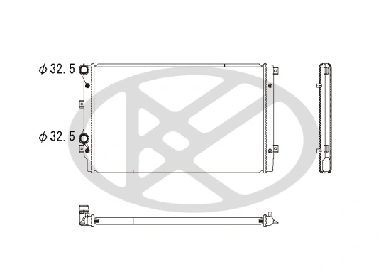 Radiator racire motor
