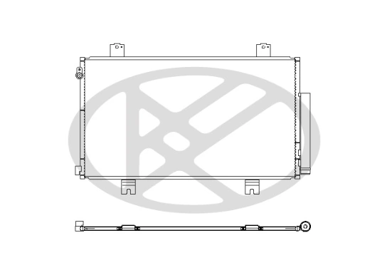 Radiator climatizare