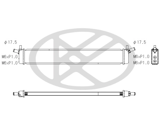 Radiator racire motor