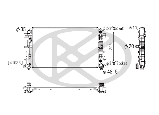 Radiator, racire motor