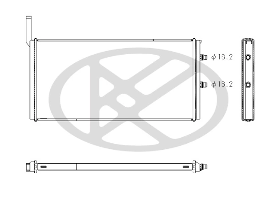 Radiator racire motor