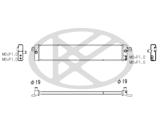 Radiator racire motor