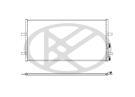Radiator climatizare