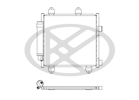 Radiator climatizare