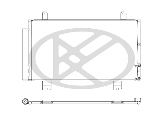 Radiator climatizare