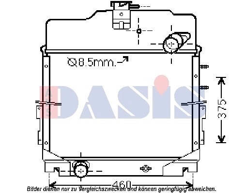 Radiator racire motor