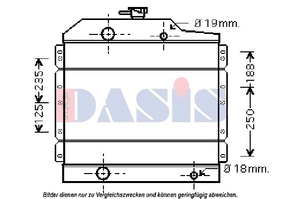 Radiator racire motor