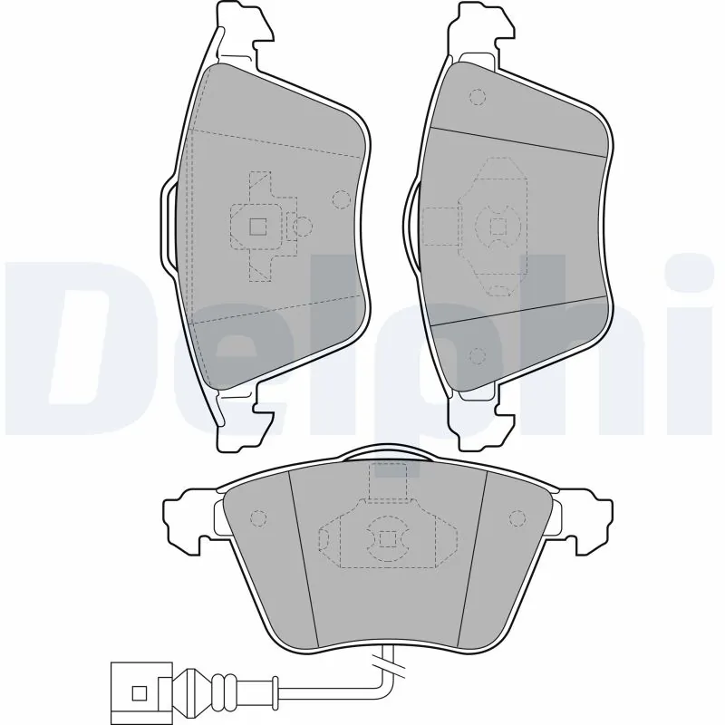 Set placute frana