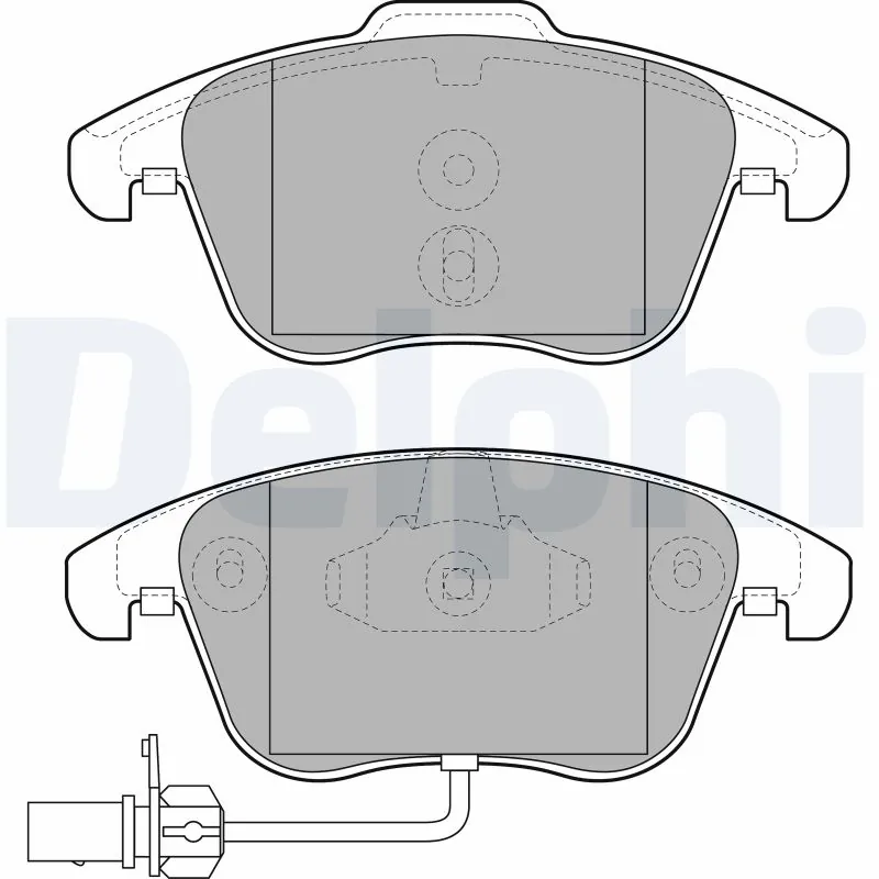 Set placute frana