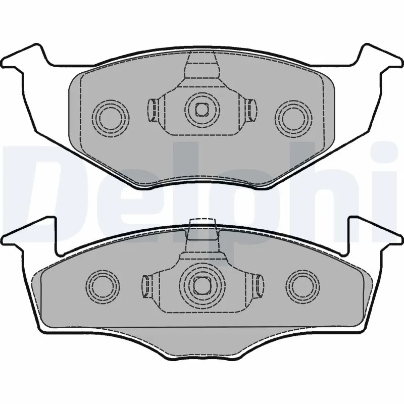 Set placute frana