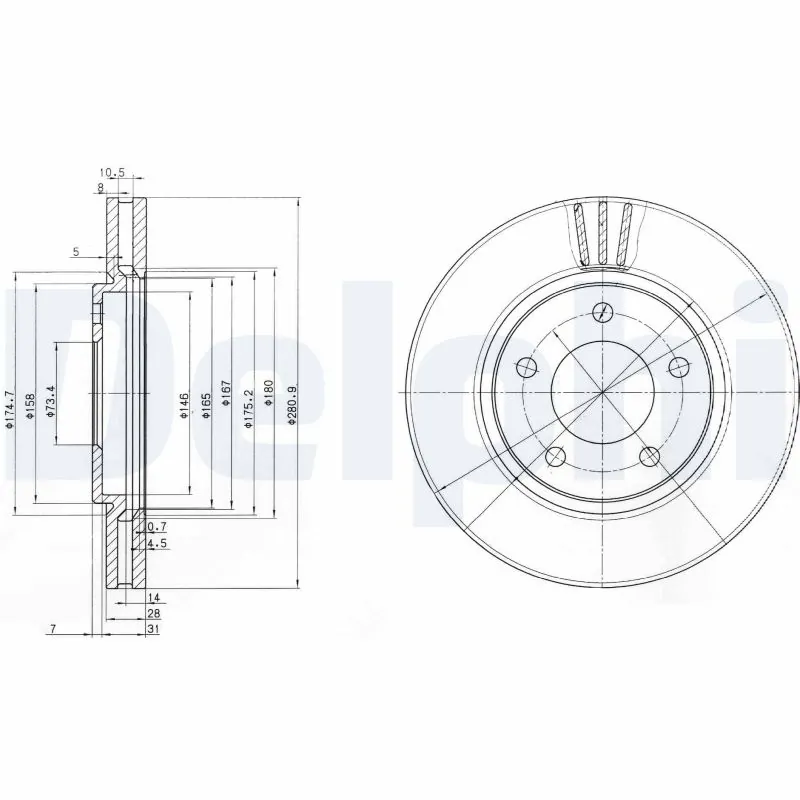 Disc frana