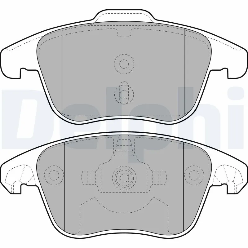 Set placute frana