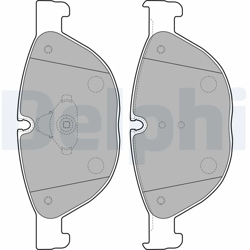 Set placute frana