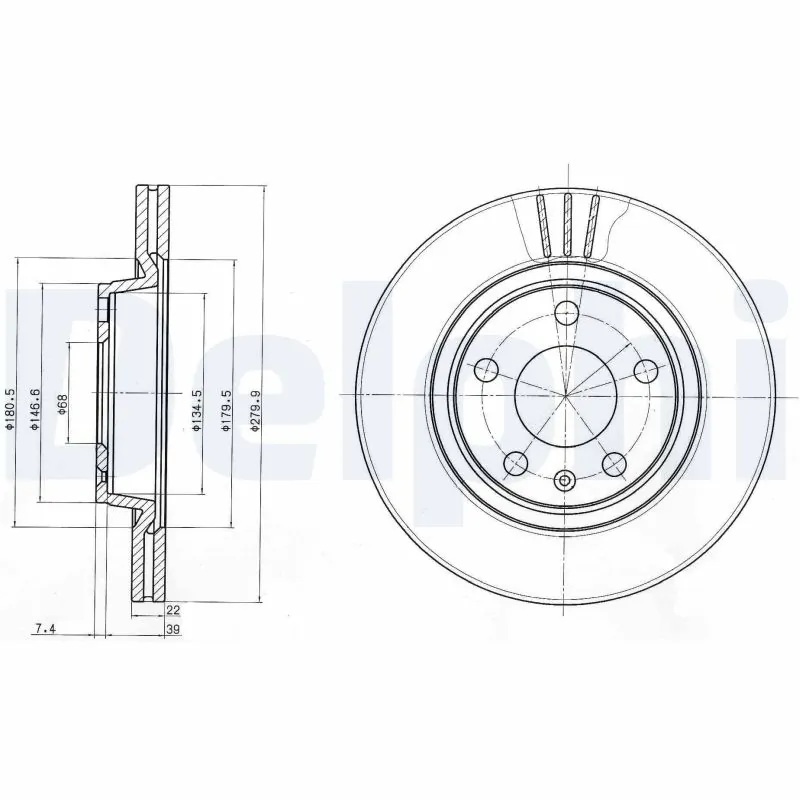 Disc frana