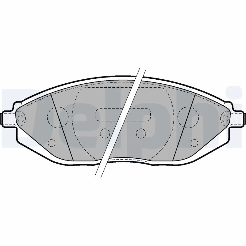 Set placute frana