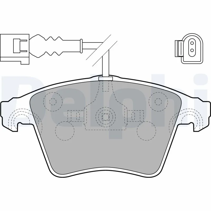 Set placute frana