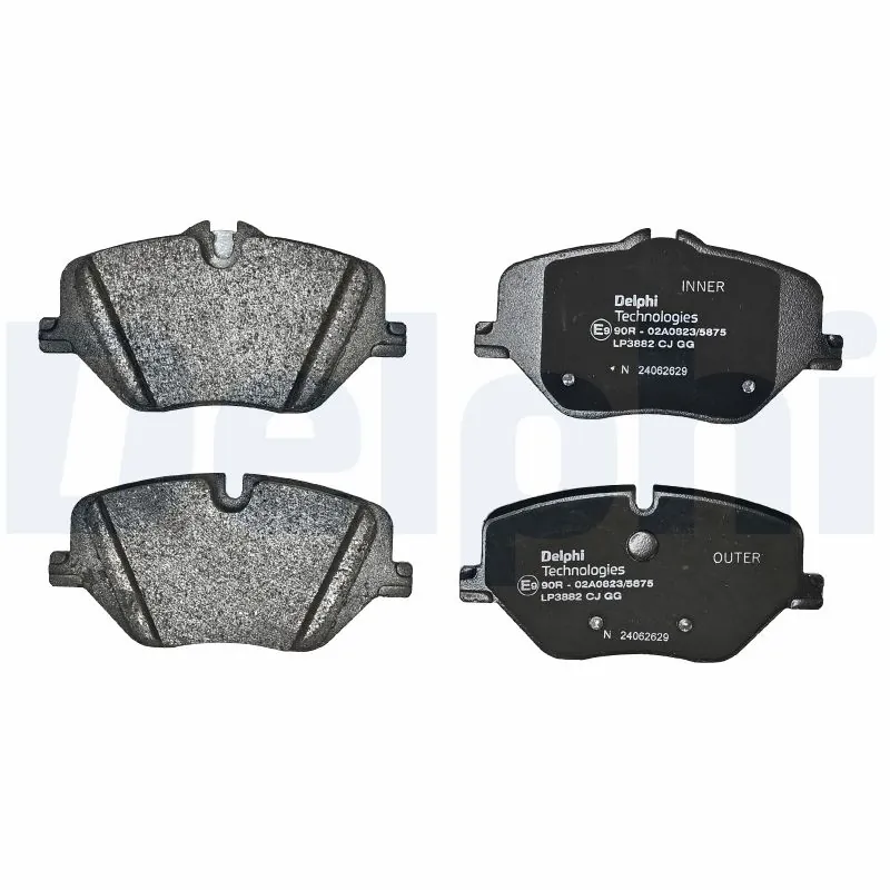 Set placute frana