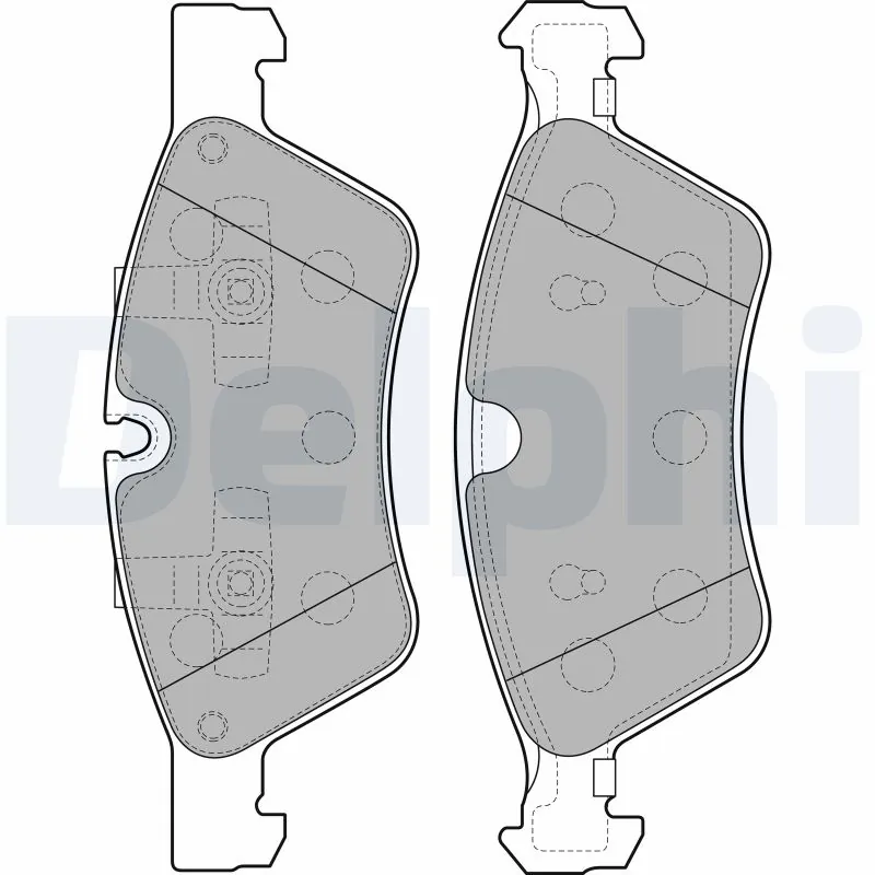 Set placute frana