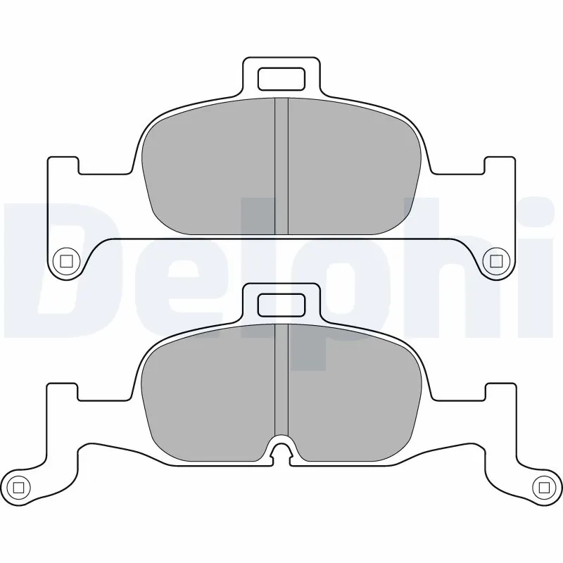 Set placute frana