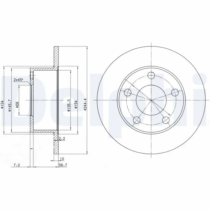 Disc frana