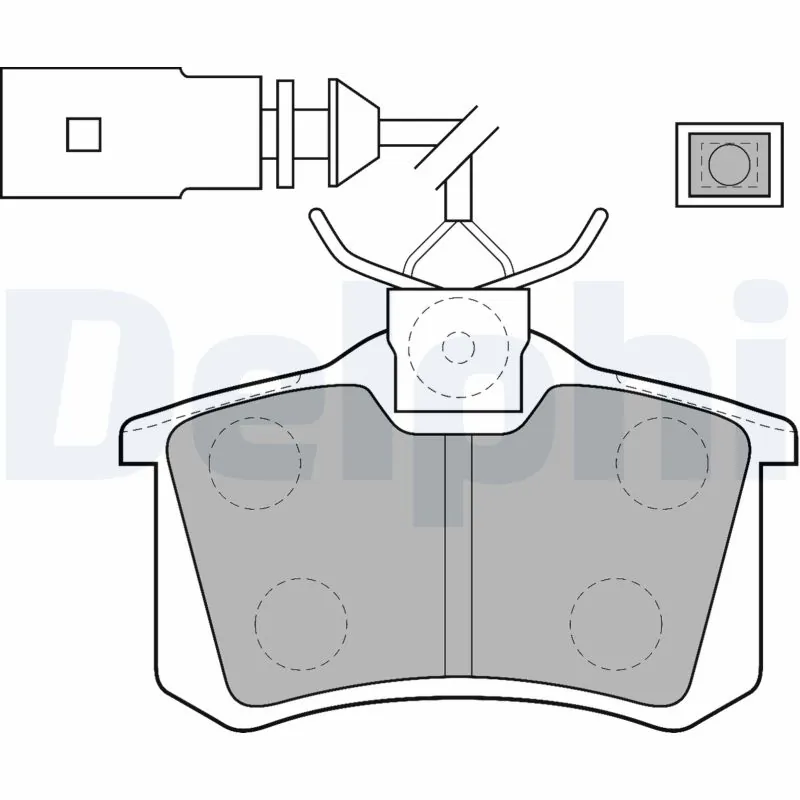 Set placute frana
