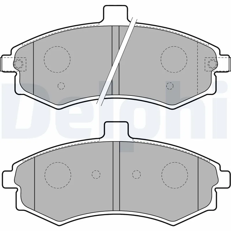 Set placute frana