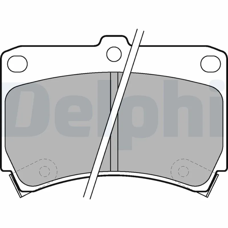 Set placute frana